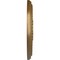 Ekena Millwork Tirana Ceiling Medallion (Fits Canopies up to 4 3/4"), 13 7/8"OD x 3 3/4"ID x 1 1/4"P, Pale Gold CM13TIPAS - alternate 4